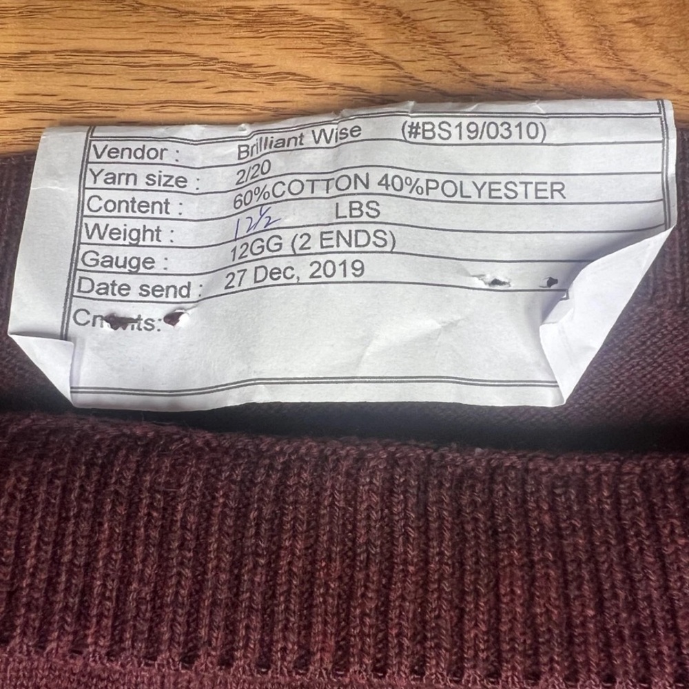 The Normal Brand Men's Burgundy Hoodie - Picture 4 of 7